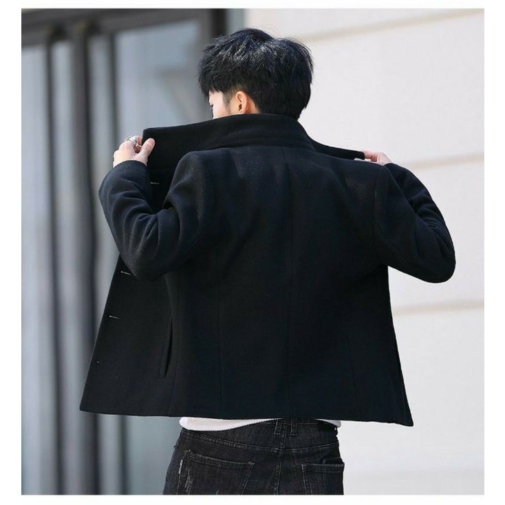 Áo dạ nam kiểu dáng Hàn Quốc