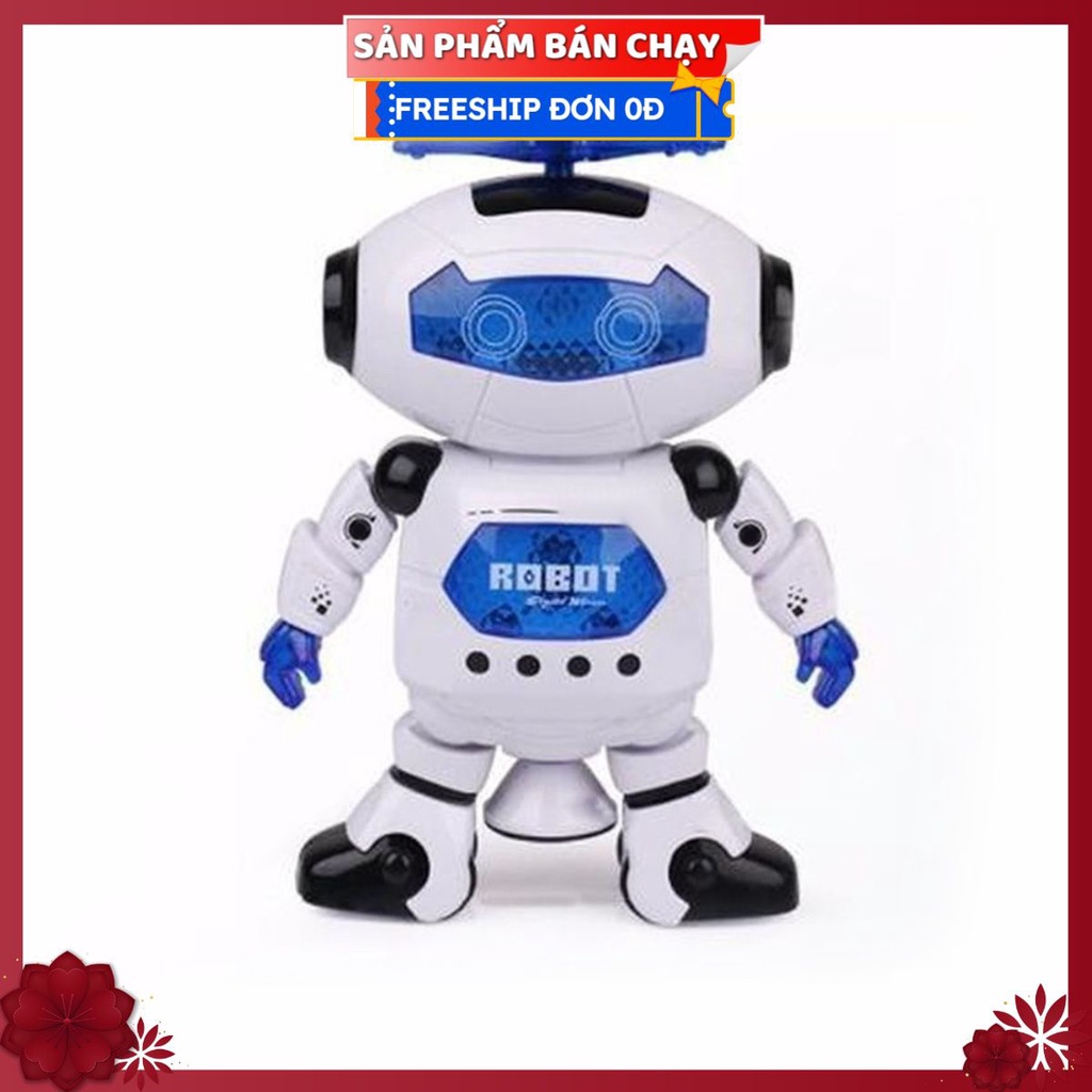 #Đồ Chơi Robot Biết Nhảy Và Hát Xoay 360 Độ - Xoay Cùng Nhạc Thông Minh