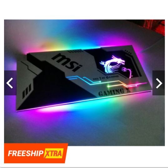 Tấm che vga mẫu trắng đen Asus ROG, MSI, Aorus phiên bản giới hạn siêu đẹp!