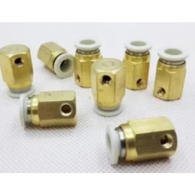 bộ béc+đế phun sương làm mát,tưới cây bằng đồng