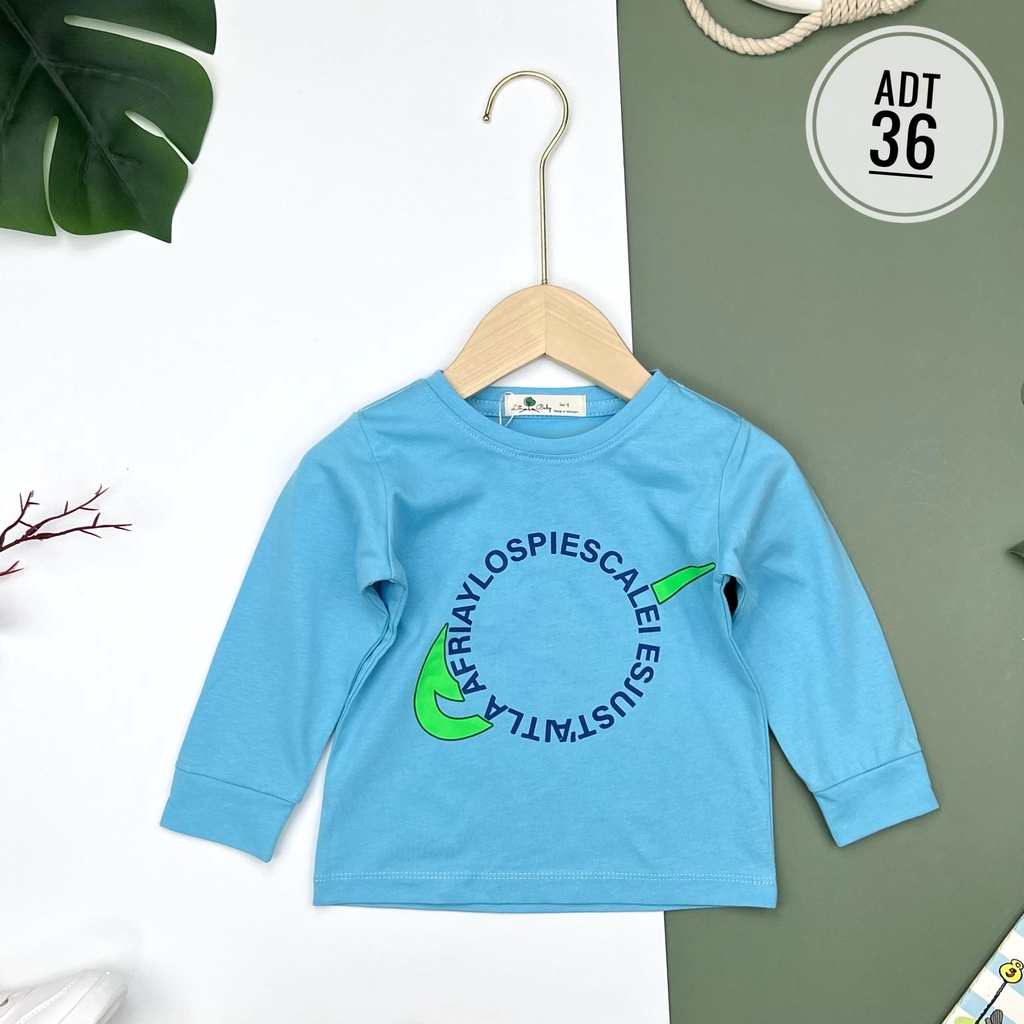 Áo Phông Dài Tay Bé Trai LITIBABY từ 23-45kg