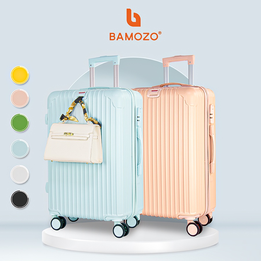 Vali du lịch Bamozo vali kéo cao cấp 8801 size 20/24inchs bền đẹp bảo hành 5 năm