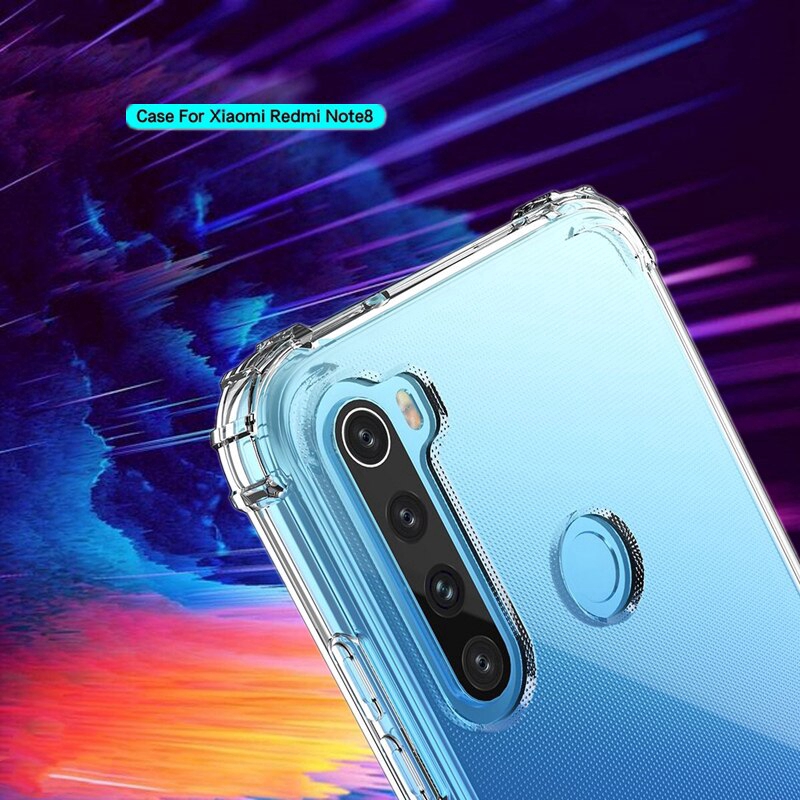 Ốp điện thoại silicon chống sốc cao cấp thời trang cho Xiaomi Redmi Note 8 Pro