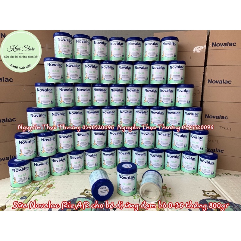 Sữa Novalac Riz Ar Pháp Cho Bé Dị Ứng Đạm Bò 800Gr Bay Air 100% Đủ Bill ✈️ (Date 12/2025)