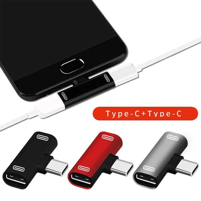Đầu Chuyển Đổi Âm Thanh Type-C / 2 Trong 1 Chuyên Dụng Cho Huawei Mate / Dual