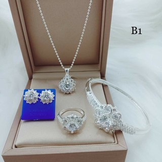 Bộ trang sức bạc ta cao cấp - Shop Bạc Chuẩn