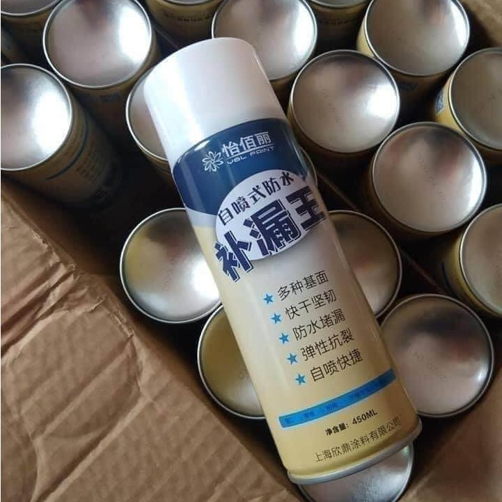 Bình Xịt Chống Thấm Dột, Chai Xịt Chống Thấm Chống Dột tường, mái nhà, mái tôn, bể nước, ống nước, các kẽ nút vết nứt...