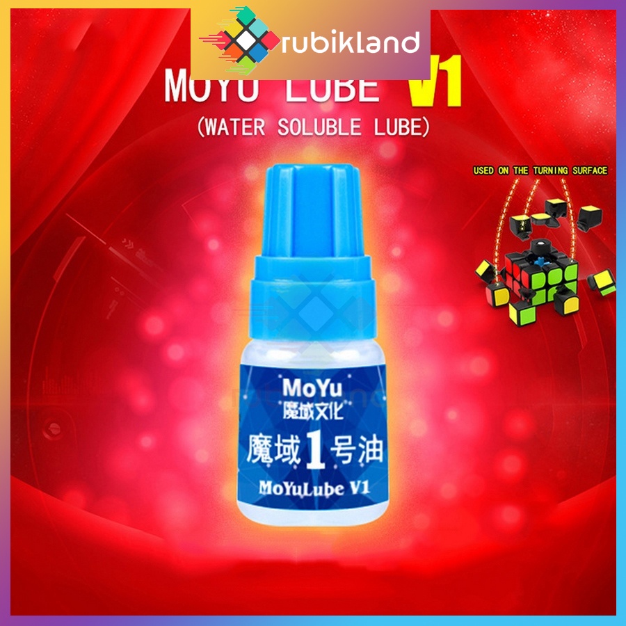 Dầu Bôi Trơn Rubik Moyu Lube V1/V2 5ml Lube Rubic Dùng Cho WRM 2021 Maglev, GAN 12 Maglev, M Leap, Tornado, RS3M 2021.