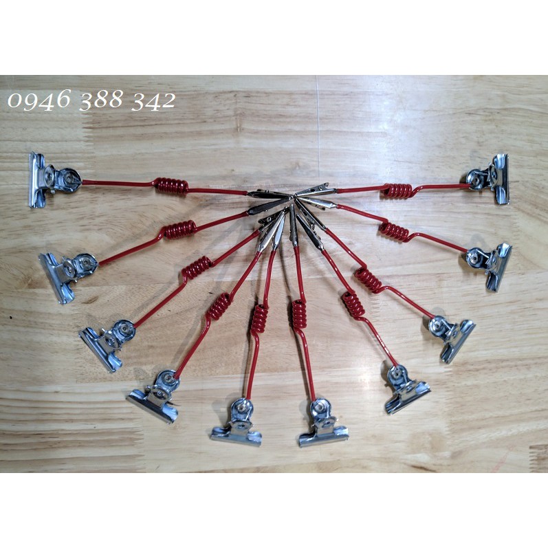 Kẹp hai đầu, wobbler W- 009 , kẹp sale quảng cáo