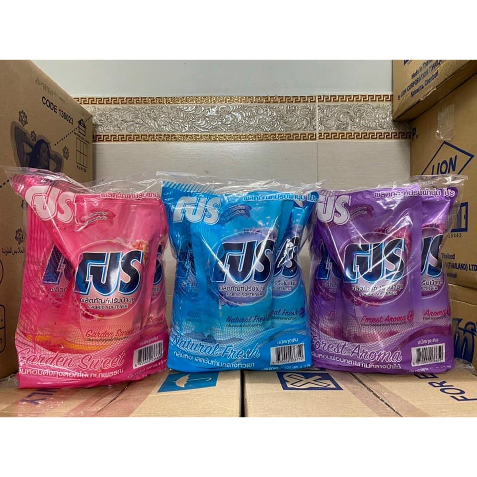 NƯỚC XẢ PRO  THÁI LAN gói 500ml