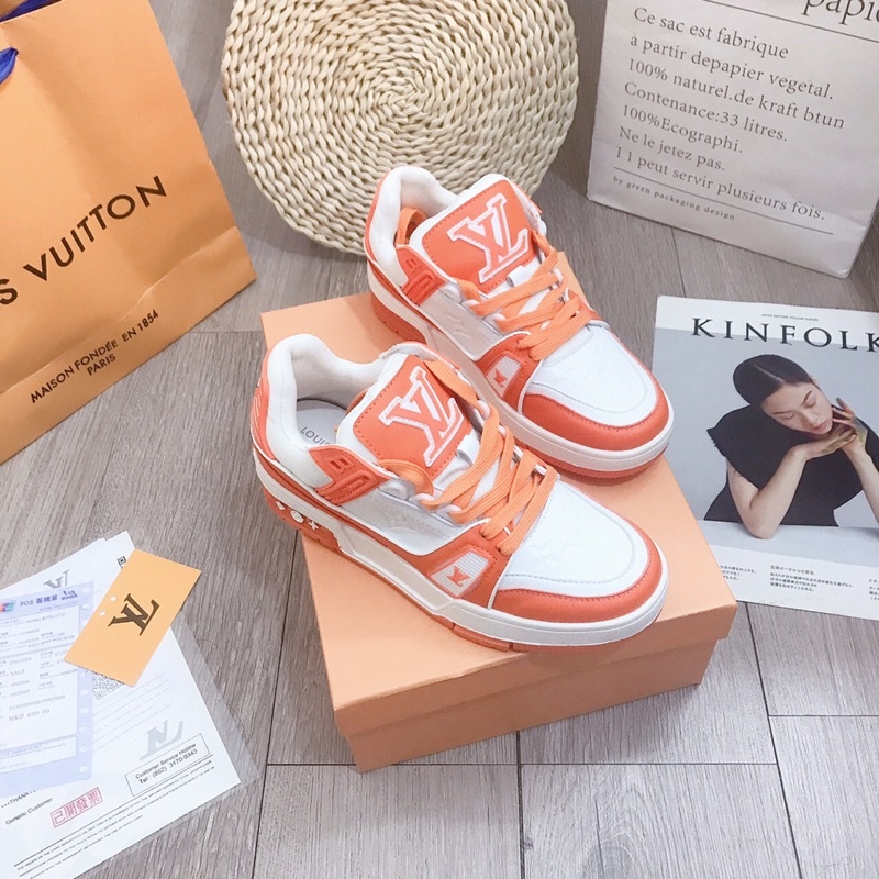 Giày thể thao lờ màu cam ghi hàng siêu cấp fullbox