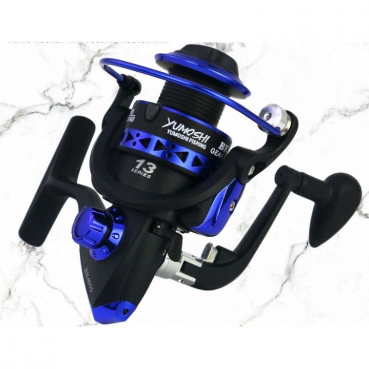 Máy câu cá Bk YoMoShi kim loại , bền , mượt , đủ size , thuộc dòng máy đứng ( đồ câu coye )