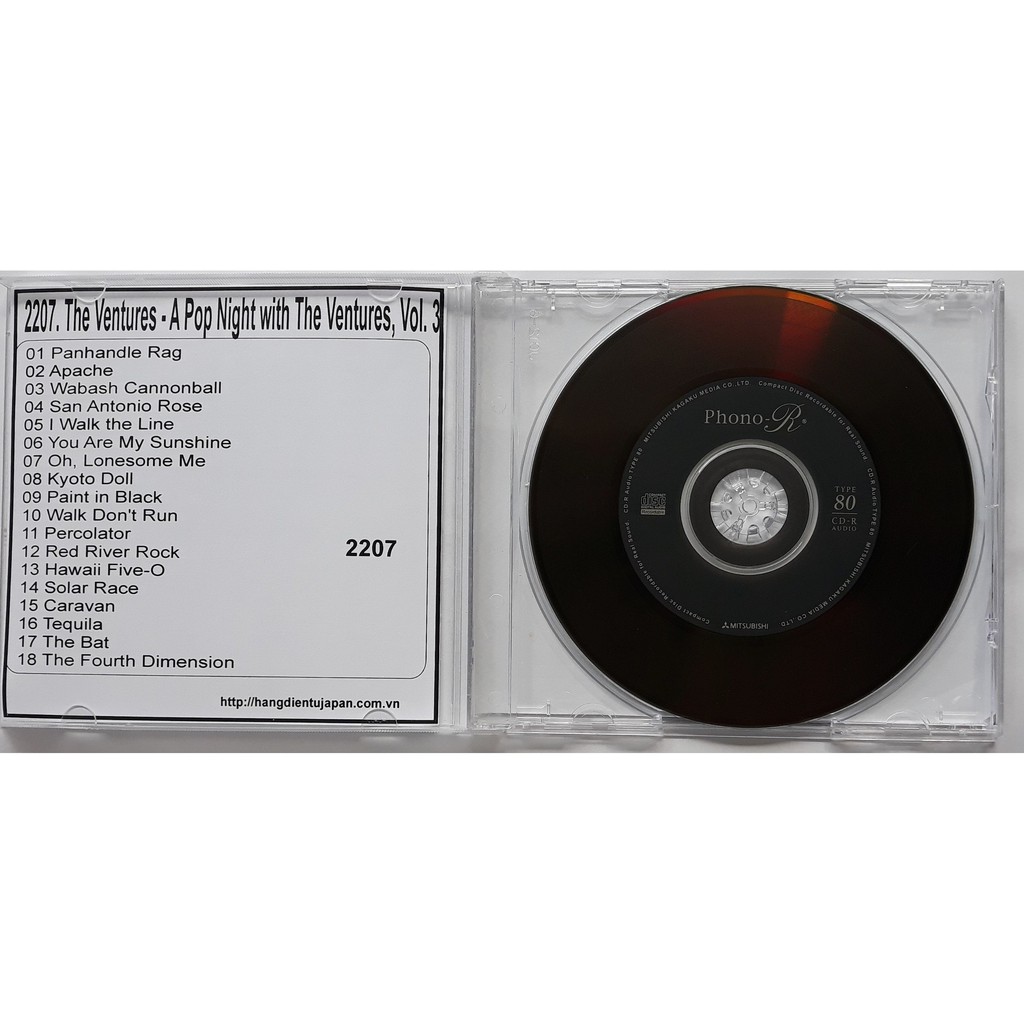 Bộ 8 CD nhóm nhạc The Ventures