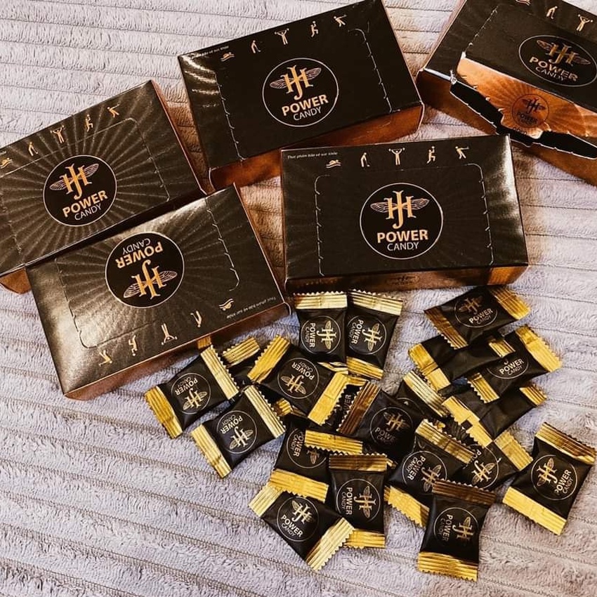 Kẹo Ngậm Power Candy, Kẹo Sâm Tăng Cường Sinh Lý Nam & Hỗ Trợ Sức Khỏe, Hết Đau Lưng Mỏi Gối . Chính Hãng Mỹ