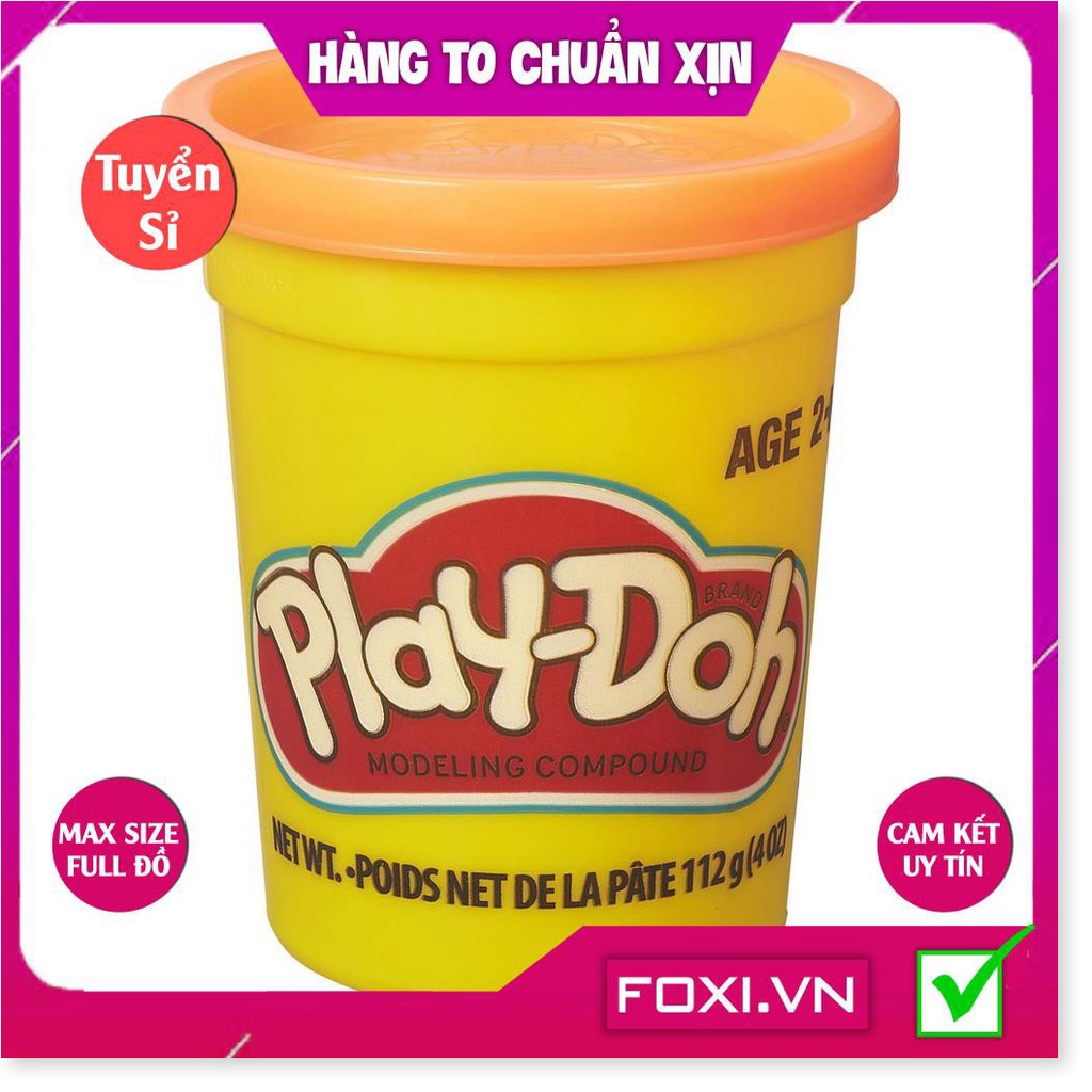 Hộp đất nặn an toàn Play Doh loại To-Hàng VNXK CLC-Tăng trí tưởng tượng và sự khéo léo cho bé