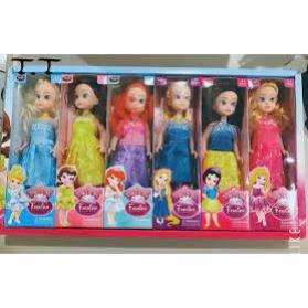 SET BÚP BÊ 6 CON LOẠI TO