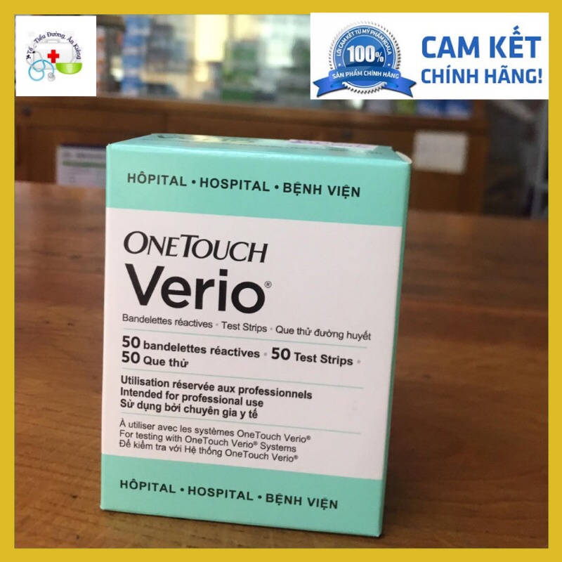 One Touch Verio - Que thử đường huyết One Touch Verio