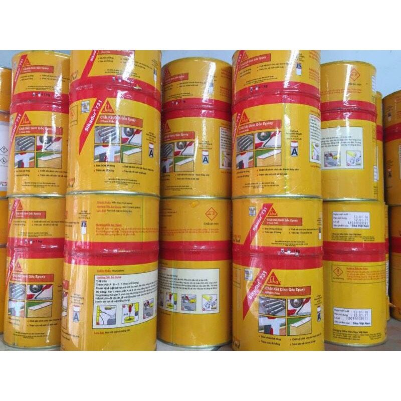Sikadur 731 - Keo epoxy 2 thành phần kết dính cường độ cao.