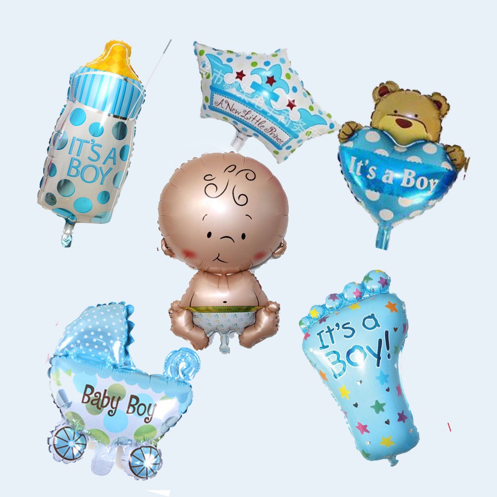 BÓNG BÉ TRAI - BÓNG BÉ GÁI SIZE LỚN trang trí tiệc thôi nôi, sinh nhật, đồ chới cho bé