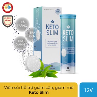 Viên sủi giảm cân Keto Slim giảm cân an toàn