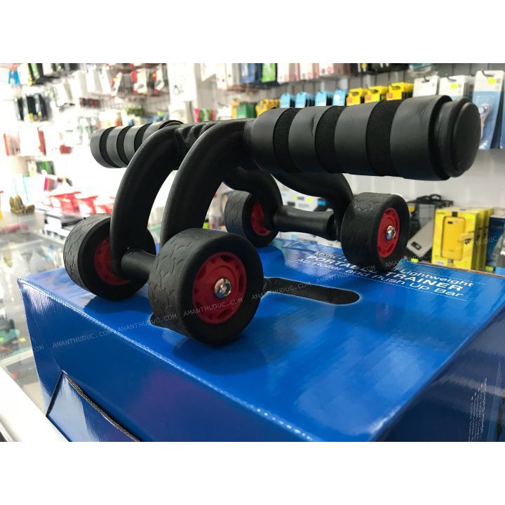 CON LĂN TẬP CƠ BỤNG 4 BÁNH ĐA NĂNG