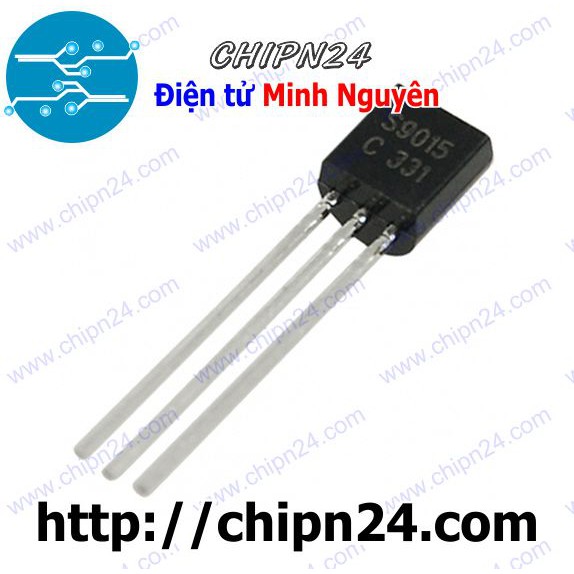 [25 CON] Transistor S9015 TO-92 PNP 100mA 50V (9015)