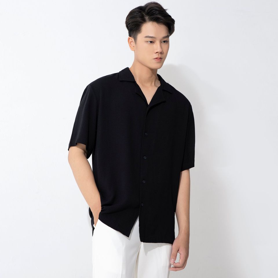 Áo Sơ Mi Nam Tay Ngắn Villa Wings-Áo sơ mi form Hàn Quốc- Áo sơ mi nam- Áo sơ mi ngắn tay