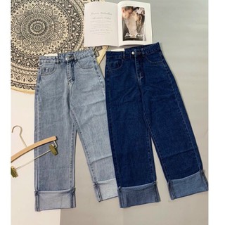 Quần jeans Xắn Gấu to