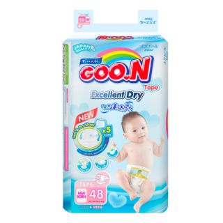 Bỉm Goon Slim NB48/S44
