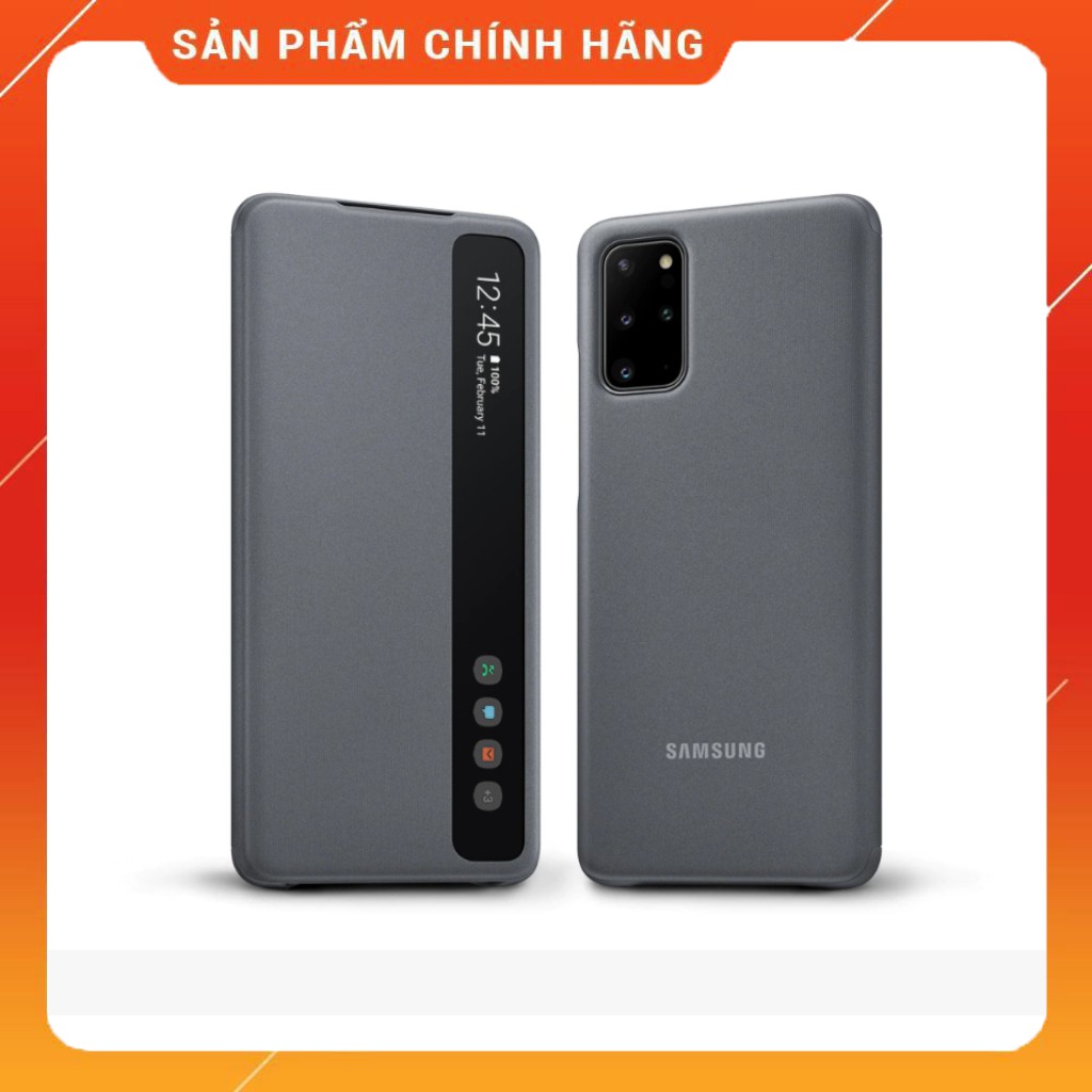 [Mã ELMS5 giảm 7% đơn 300K] [FREESHIP] Bao Da Clear View Samsung S20 Plus ✅Vuốt Trả Lời ✅Chống Sốc Chính Hãng | WebRaoVat - webraovat.net.vn