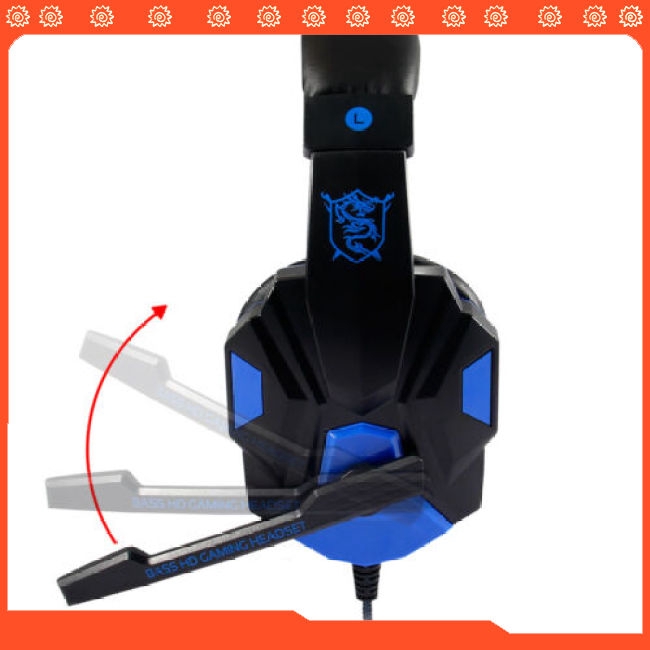 Tai nghe chụp tai Gaming có dây âm thanh chất lượng cao cho PS4 Xbox One Nintend Switch iPad PC | BigBuy360 - bigbuy360.vn