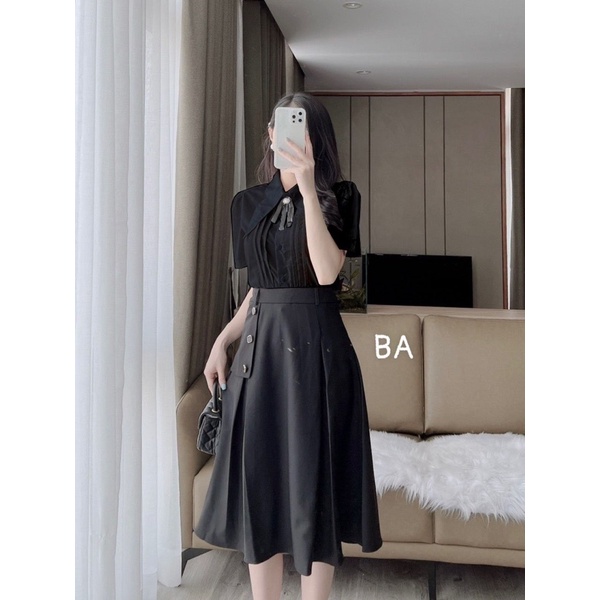 Set nữ bigsize 55 - 90kg phong cách hàn quốc dễ mặc che khuyết điểm