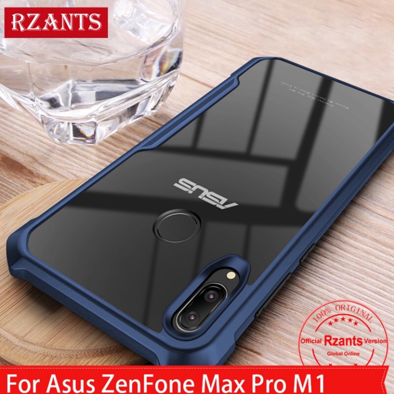 Sale 73% Ốp điện thoại PC khung viền TPU chống sốc cho Asus ZenFone, Max Pro M1 Black Giá gốc 139000đ - 6G50