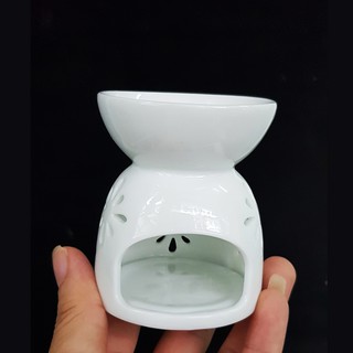 Đèn Xông Tinh Dầu Đuổi Muỗi Đốt Nến Sứ Mỹ Nghệ Cao Cấp Bát Tràng