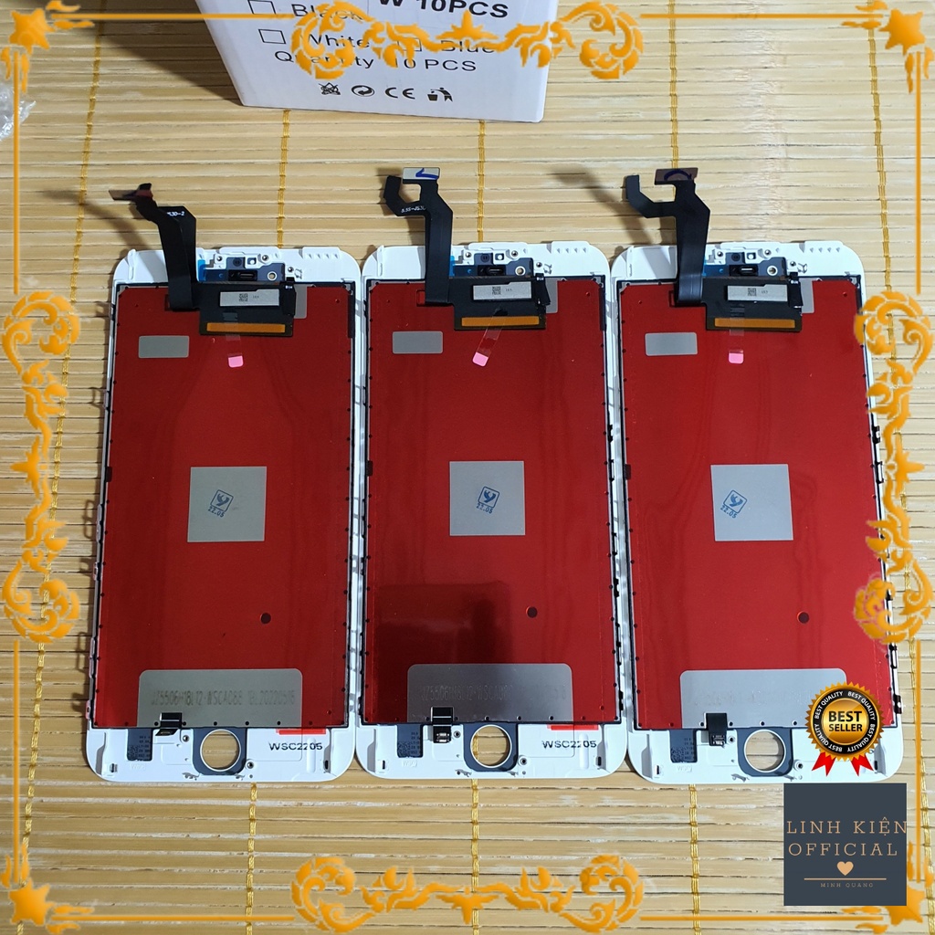 Màn iphone 6s plus zin new màu đen trắng