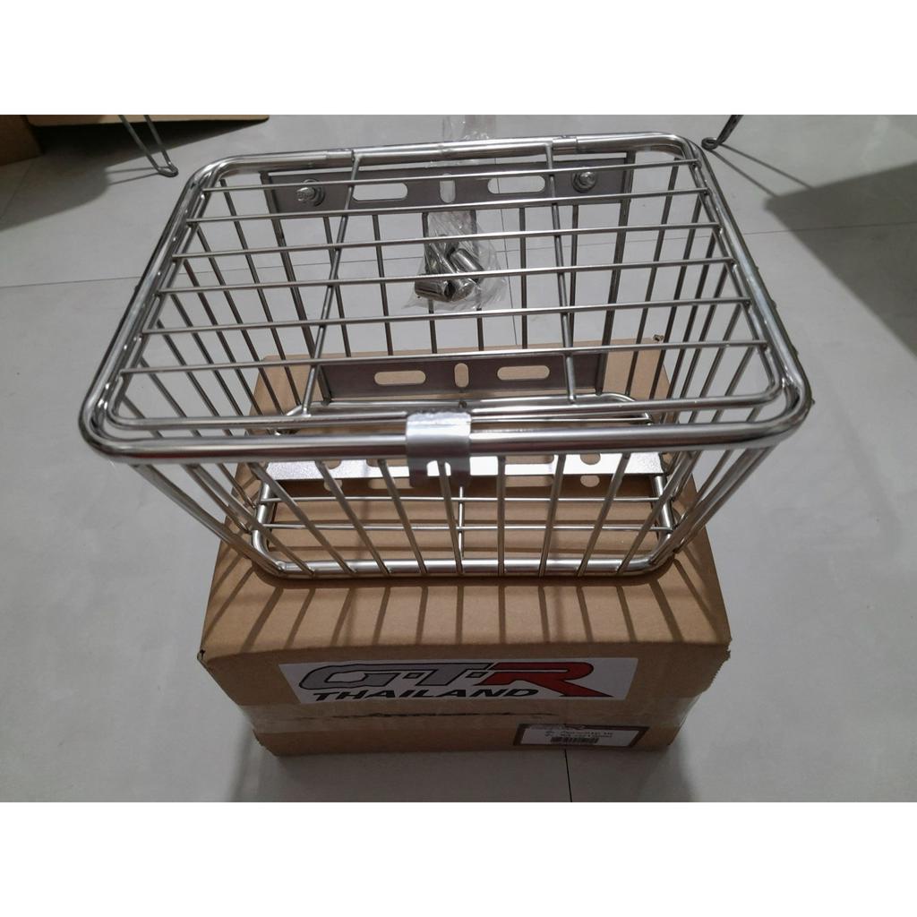 Rỗ Inox Đa Năng D26cm-N20-C13cm dùng được tất cả xe máy