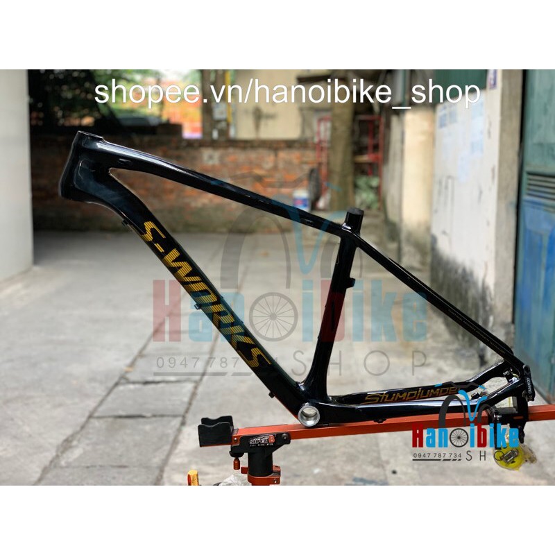 Khung xe đạp thể thao MTB Swork Carbon 3K