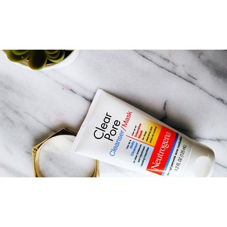 [TẶNG CHOCOLATE HERSHEY] Sữa Rửa Mặt Neutrogena Clear Pore Cleanser/Mask 125ml