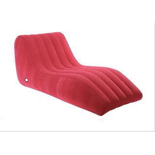 violetshop1688 - Ghế bơm hơi tình yêu chữ S Lazy Sofa có tặng kèm bơm hơi đạp chân