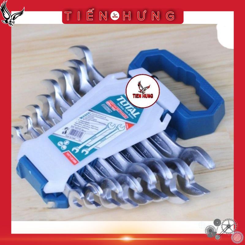 6-22mm Bộ cờ lê 2 đầu miệng 8 chi tiết Total THT102386
