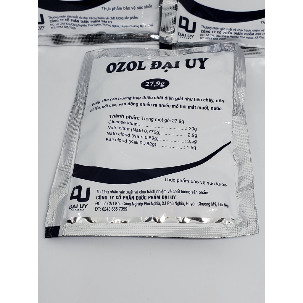 ORESOL Bù nước và điện giải OZOL ĐẠI UY