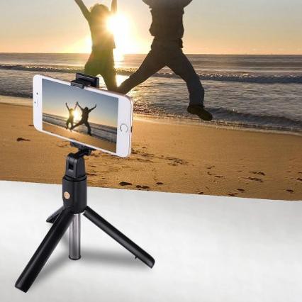 Gậy Ba Chân Mini Để Bàn 2 Trong 1 X K07 Kết Nối Bluetooth Điều Khiển Từ Xa | BigBuy360 - bigbuy360.vn