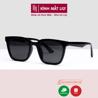 Kính mát nam nữ LILYEYEWEAR mắt vuông chống UV400 nhựa cao cấp thời trang BST Hè Maty