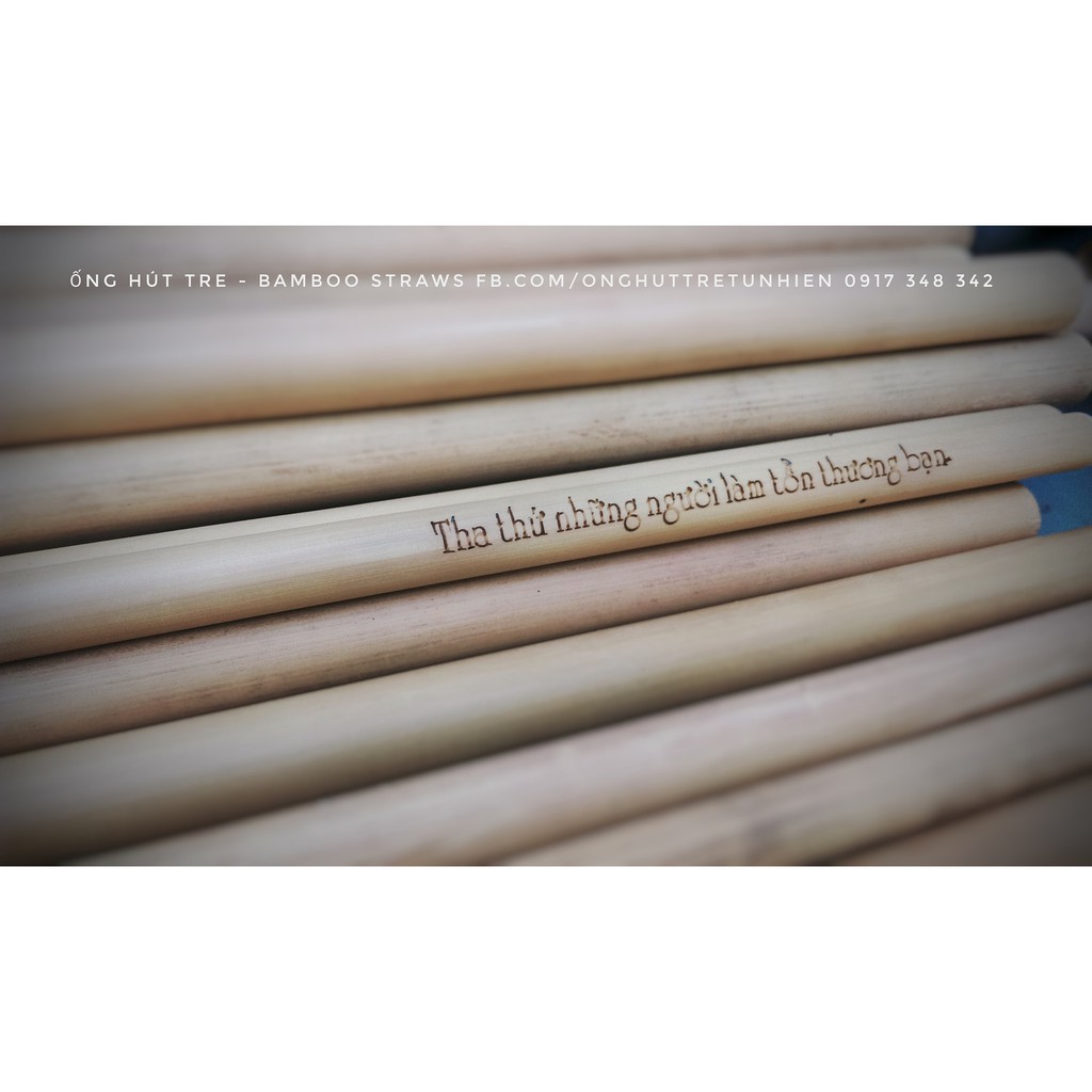 Ống hút tre khắc theo yêu cầu của bạn | BigBuy360 - bigbuy360.vn