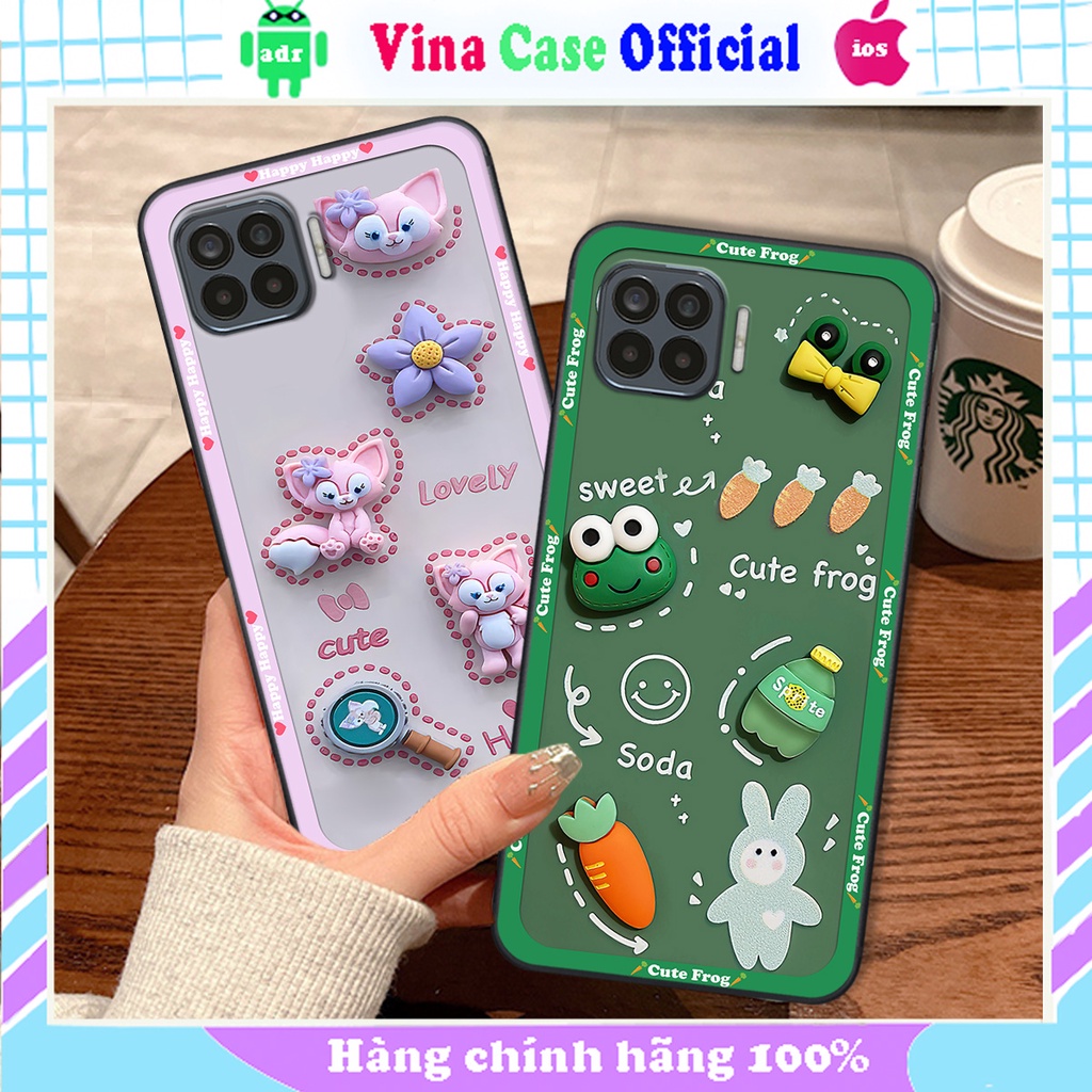 Ốp Oppo A73 / A93 in hình hoạt hình cute, dễ thương , đáng yêu