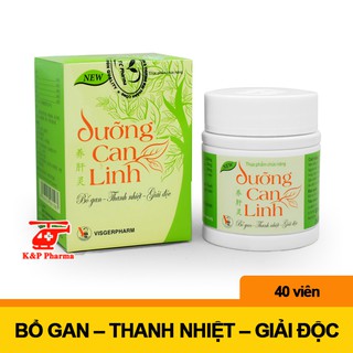 ✅ (CHÍNH HÃNG) Dưỡng Can Linh - Viên uống bổ gan giải độc thanh nhiệt , giảm mụn nhọt, mụn cám