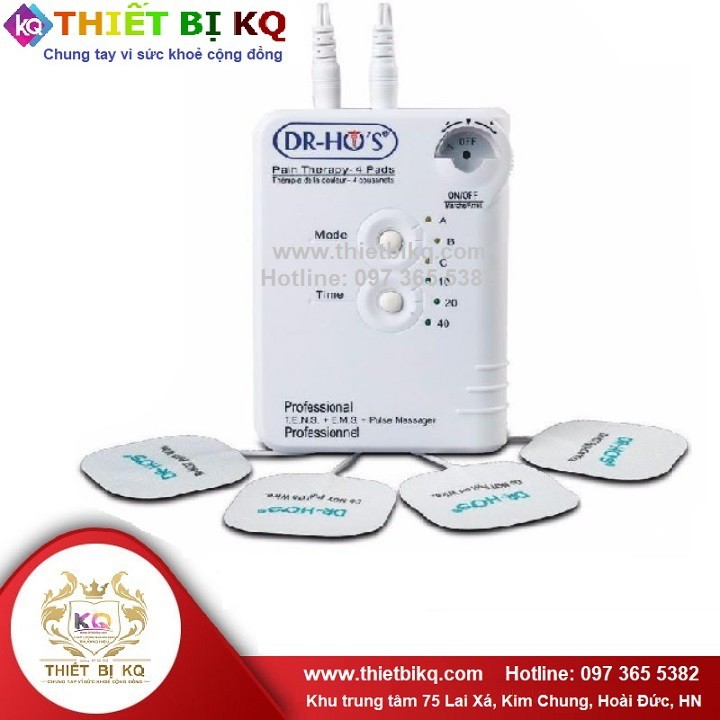 Máy xung điện trị liệu Dr Ho kép 40 phút