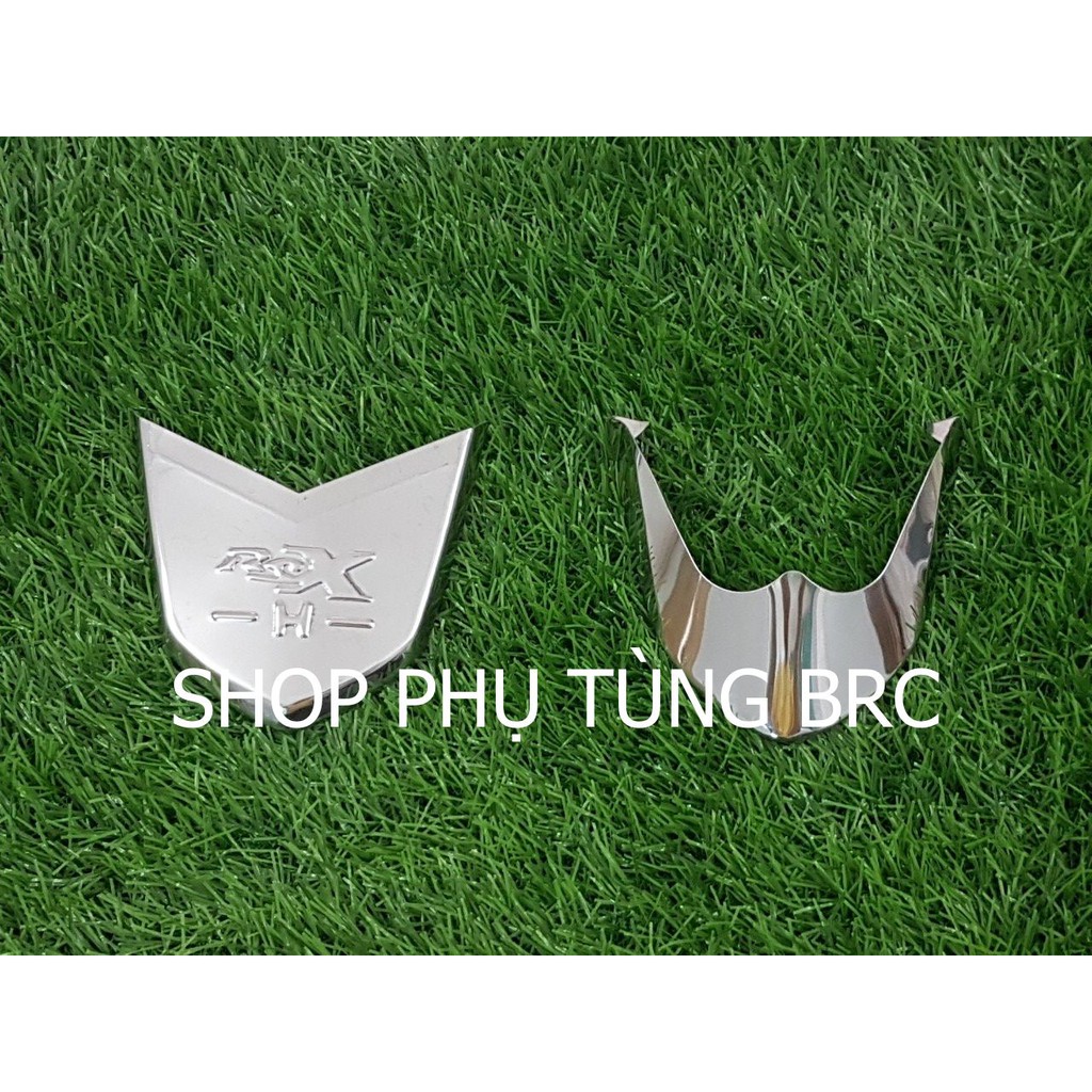 Bộ ốp mỏ dè INOX trước sau xe WAVE RSX 2014 - 2021