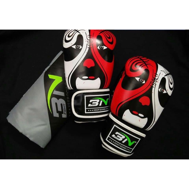 Găng tay boxing BN mặt người chính hãng- có giấy xác nhận hàng chính hãng
