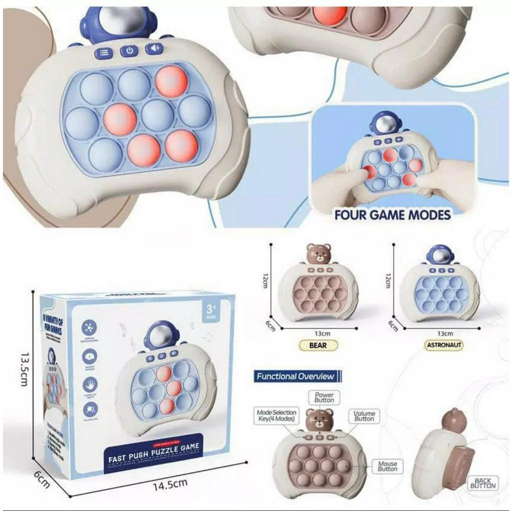 Đồ chơi Pop it điện tử 999, 200 level, Máy game popit thế hệ mới bản tiếng anh giảm căng thẳng